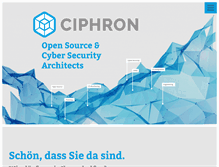 Tablet Screenshot of ciphron.de